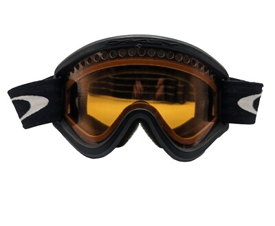 #ad Authentic Oakley Orange Gold Lens Ski Snowboarding Goggles