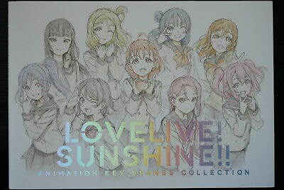 #ad Love Live Sunshine Animation Key Frames Collection Book JAPAN