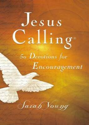 #ad Jesus Calling 50 Devotions for Encouragement Hardcover By Young Sarah GOOD