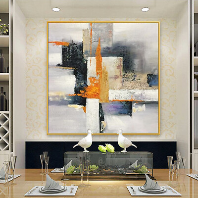 #ad Entrance Hand painted Oil Painting Abstract Modern Light Color Extravagant