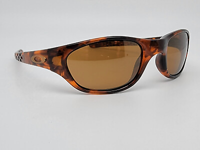 #ad Oakley 03 136 Fives Gen 1 Tortoise Frame Gold Iridium Lens Sunglasses 51 16 130