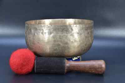 #ad Ultibati A Note Chakra Healing Sound Bowl Set 6.85quot;Tibetan Yoga Singing Bowl Set