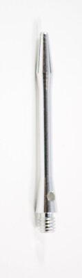#ad Silver Aluminum Dart Shafts 3 Sets 9 shafts 2BA Medium 2 inch O#x27;rings