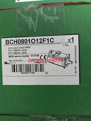 #ad New BCH0801O12F1C Servo Motor BCH 080 1O12 F1C Via FedEx or DHL