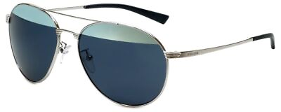 #ad Police Designer Sunglasses Rival 2 in Shiny Palladium with Silver Mirror Lens