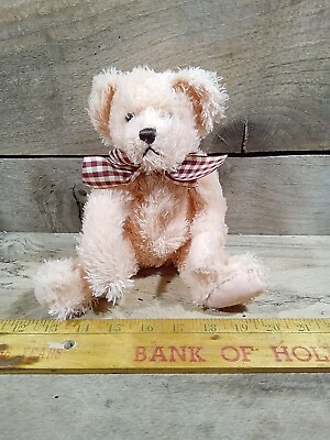 #ad Handcrafted Plush Bear 11quot;
