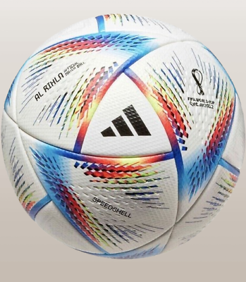 #ad Adidas Al Rihla FIFA World Cup Qatar 2022 Official Soccer Match Ball Size 5 24