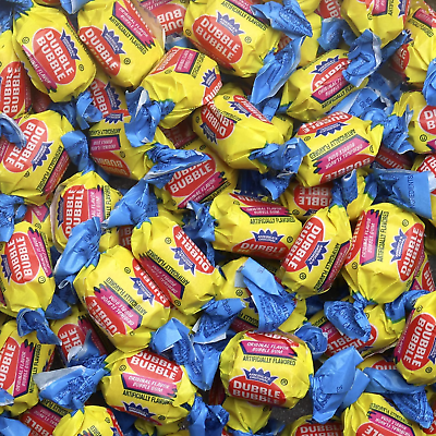 #ad Double Bubble Original Flavor Chewing Gum 50 Pcs Twist Wrapped Gum 12 Oz I