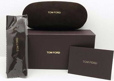 #ad New Authentic TOM FORD EYEGLASSES SUNGLASSES CASE BOX CLEANING CLOTH