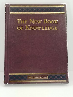 #ad Scholastic The New Book of Knowledge Encyclopedia Hardcover 9 I New amp; Sealed