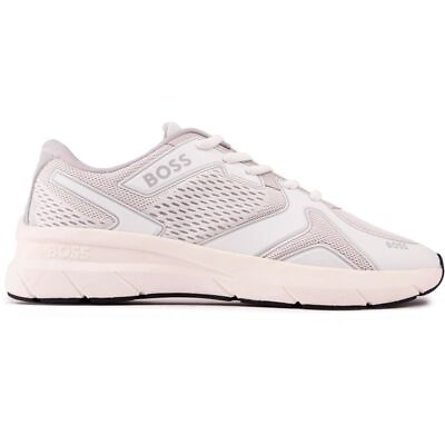 #ad Hugo Womens Owen Runn Running Style Sneakers White