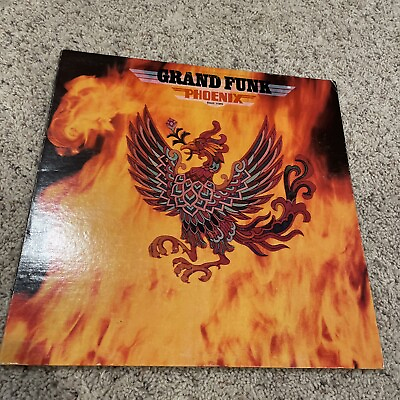 #ad GRAND FUNK Phoenix Original 1972 LP VINYL Album Capital Records SMAS11099 VG