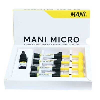 #ad Mani Micro Light Curing Micro Hybrid Composite Kit with Selective Etch Bond