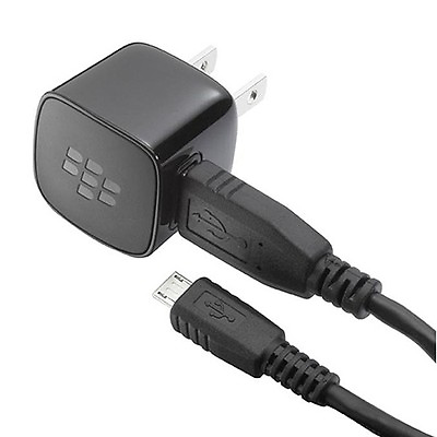#ad OEM HOME WALL CHARGER TRAVEL POWER ADAPTER USB CABLE WIRE for BLACKBERRY PHONES