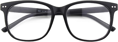 #ad Oversized Fake Glasses for Women Men Non Prescription Glasses Clear Lens Glasses
