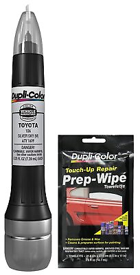 #ad Dupli Color ATY1639 Metallic Silver Sky Scratch Fix All in 1 Exact Match Automo