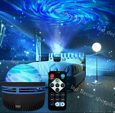 #ad Aurora Light Projector Northern Light Galaxy LED Lamp with Remote Control
