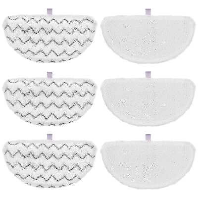 #ad 6 Pack 1940 Bissell Steam Mop Pads for Bissell PowerFresh Steam Mop 1806 1544...