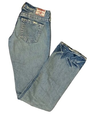 #ad True Religion The Buddha Brand Authentic Vintage Johnny Denim Jeans Size 28