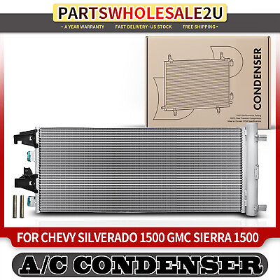 #ad A C Condenser for Chevrolet Silverado 1500 2019 2020 GMC Sierra 1500 2019 2021 $55.99