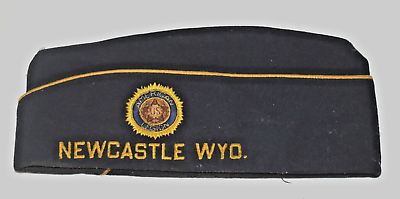 #ad Vintage American Legion Hat Cap NEWCASTLE WYOMING