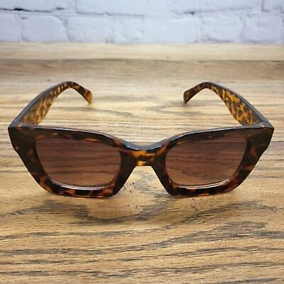 #ad Women#x27;s Tortoise Shell Square Frame Sunglasses $12.00