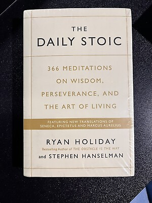 #ad The Daily Stoic: 366 Meditations on Wisdom Perseverance ISBN 978 1202221776