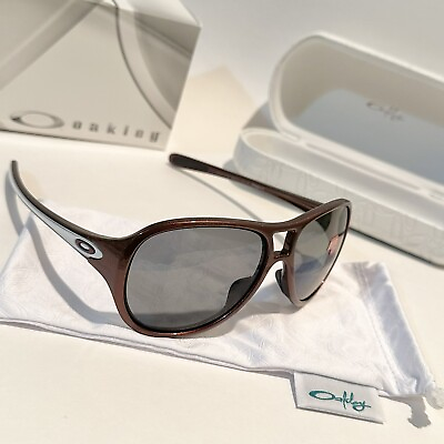 #ad Oakley Sunglasses Twenty six.2 Aviator Cosmo Grey Polarized Lens 09177 08 Women