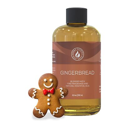 #ad Gingerbread Essential Oil Reed Diffuser Oil Refill 8.5 Fl. oz. for Reed Dif... $58.95