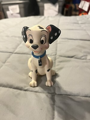 #ad Disney 101 Dalmatians Hard Rubber Bath Toy Vintage Rare Mother Dog Spotted Pup