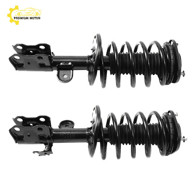 #ad Front Pair Shocks Struts amp; Coil Spring Set Set of 2 For Toyota Prius 2010 2015