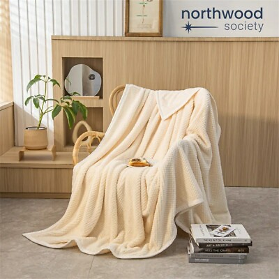 #ad Soft Fleece Throw Blanket Twin Size 60quot; x 90quot;