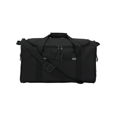#ad 20quot; Collapsible Sport and Travel Duffel Bag Black