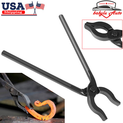 #ad Blacksmiths#x27; Tong 0004930 300 For Holding Hot Steel Welding Bench Knife Maker