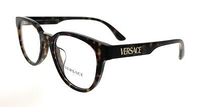 #ad Eyeglasses Versace VE 3317 F Asian fit 108 Havana