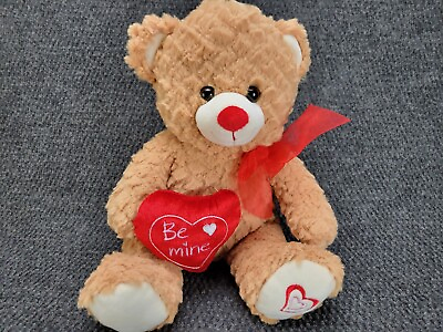 #ad Bear Brown Stuffed Plush Toy 12quot;