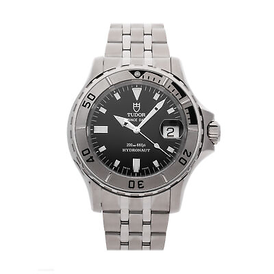 #ad Tudor Prince Hydronaut Automatic 40mm Steel Mens Bracelet Watch 89190P