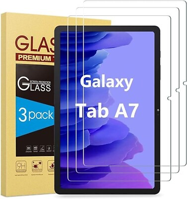 #ad 3 Pack Tempered Glass Screen Protector for Samsung Galaxy Tab A7 10.4quot; 2020 T500