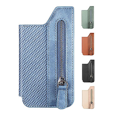 #ad Phone Back Card Holder Flipping Wallet Case PU Leather Grip Case For Travel