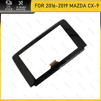 #ad FOR 2016 2019 MAZDA CX 9 REPLACEMENT TOUCH SCREEN GLASS Digitizer RADIO DISPLAY