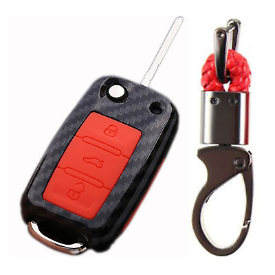 #ad 3 Buttons Car Key Shell Remote Case Cover for VW VOLKSWAGEN SEAT SKODA a