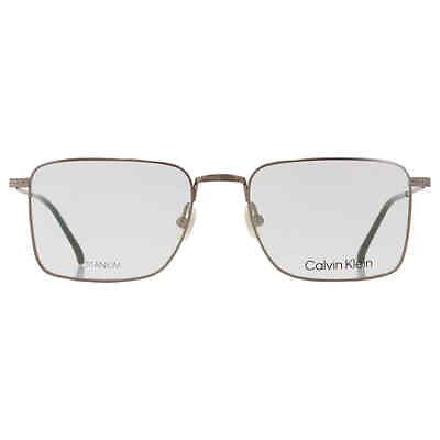 #ad Calvin Klein Demo Rectangular Titanium Unisex Eyeglasses CK22109T 014 53
