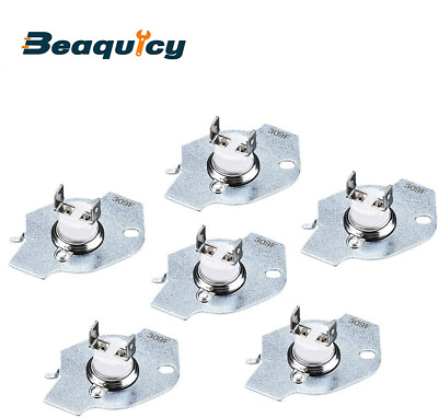 #ad 3977393 Dryer Thermal Fuse Replacement Part for Whirlpool by Beaquicy 6pcs