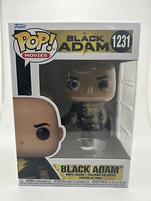 #ad Funko Pop Movies: Black Adam Black Adam Flying with Cape Vinyl Figure $9.95