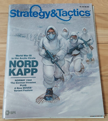 #ad Nord Kapp #94 Strategy Tactics SPI unpunched unplayed amp; 100% complete $27.59