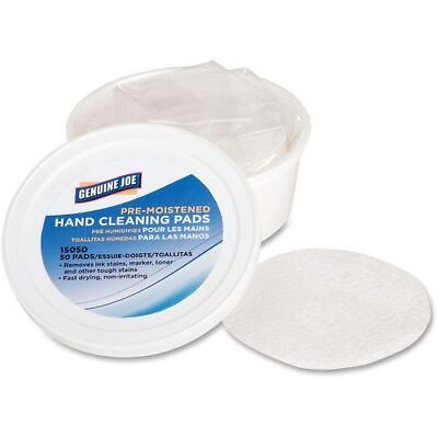 #ad Genuine Joe Genuine Joe Pre moistened Hand Cleaning Pads GJO15050