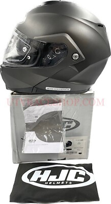 #ad HJC C91 Modular Helmet Flat Titanium 2XL XXL 0847014708