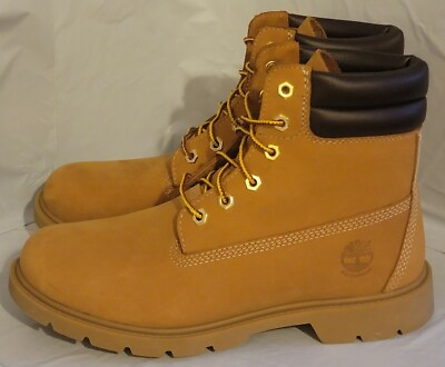 #ad Timberland Womens 6quot; Premium Waterproof Boots Nubuck Wheat TBOA1359 Size 9