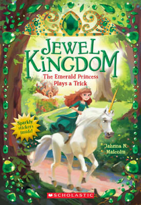 #ad The Emerald Princess Plays a Trick Jewel Kingdom Paperback GOOD