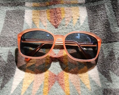 #ad Warby Parker Nancy 650 Acetate Sunglasses Scratch Proof Lens Lightly Used Coral